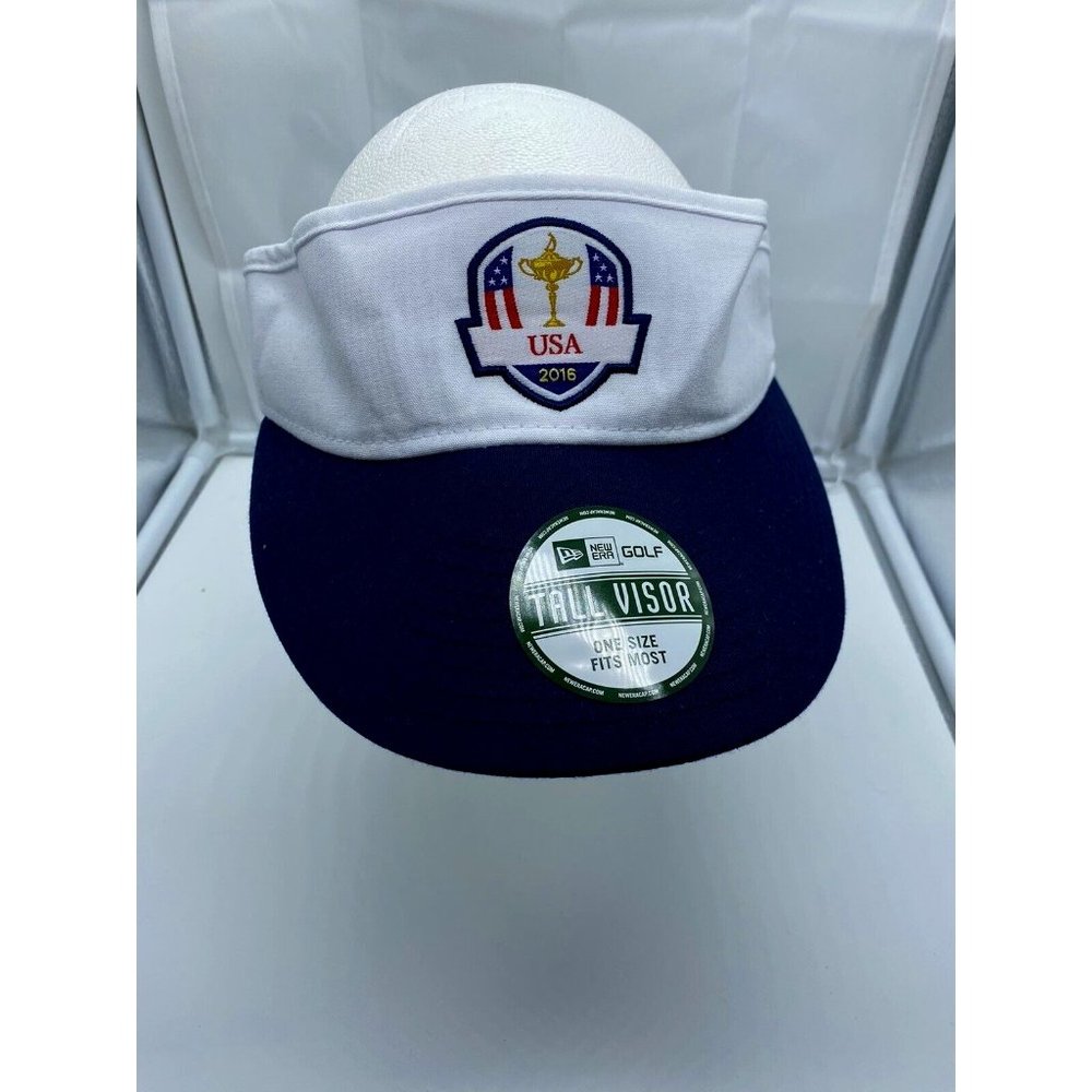 2016 Ryder Cup Practice Golf Tall Visor Adjustable New w/ Tags Summer Beach